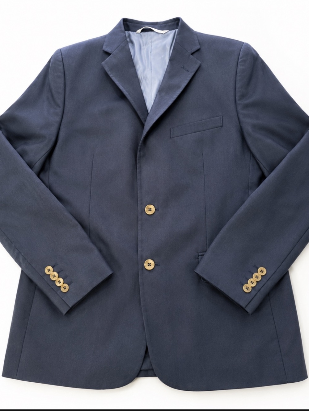 Nordstrom Boys Navy Blazer Size 18 Classic Dress Sport Coat Formal Jacket